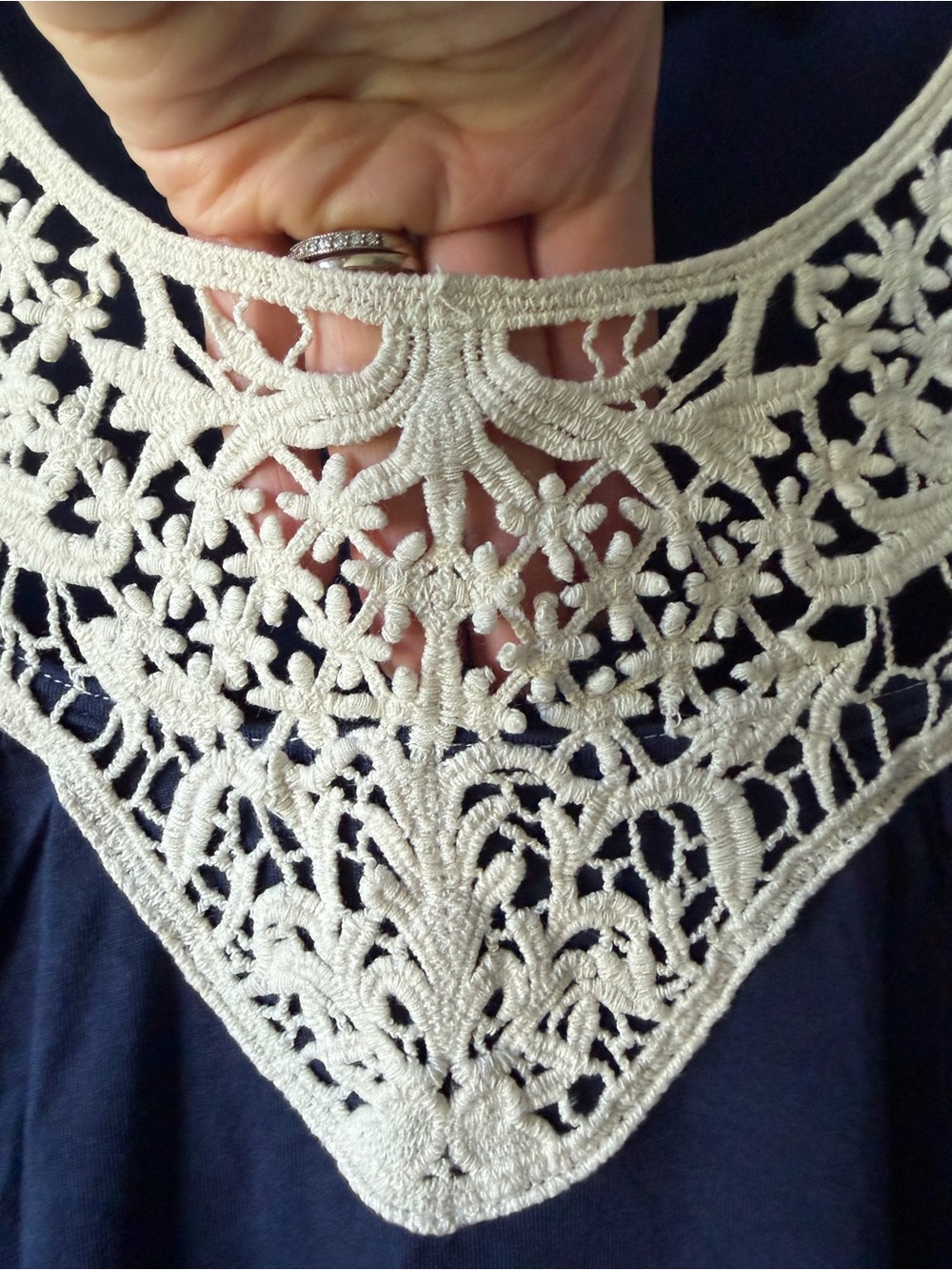 Papermoon Crochet Detail Knit Tank, EUC, Women’s Small - Picture 5 of 13